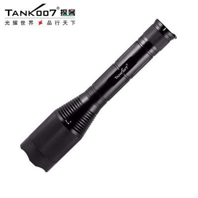 TANK007探客CI03大勻光伸縮調(diào)焦式手電投射、無干擾雜散光