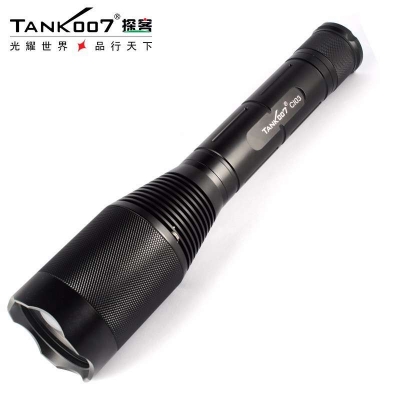 TANK007探客CI03大勻光伸縮調(diào)焦式手電投射、無干擾雜散光