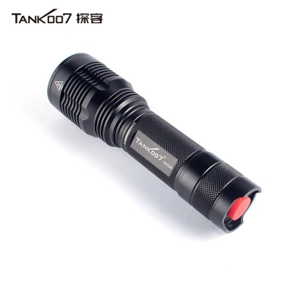 TANK007探客戶外執(zhí)勤，執(zhí)法，巡邏遠(yuǎn)射防水戶外LED超亮手電筒DU126